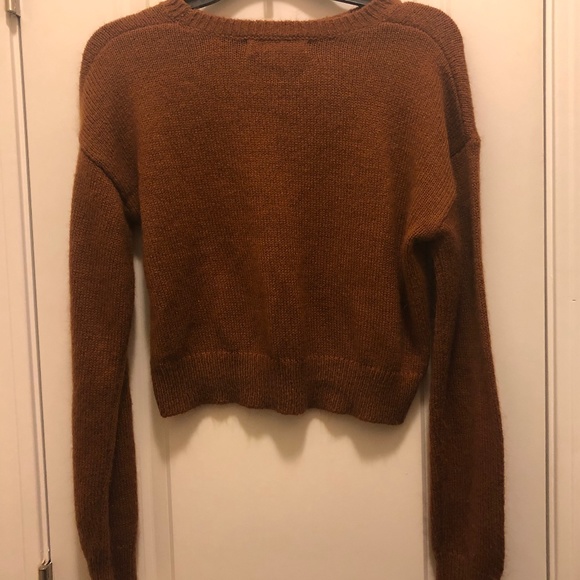 Sweaters | Brown Cropped Sweater | Poshmark